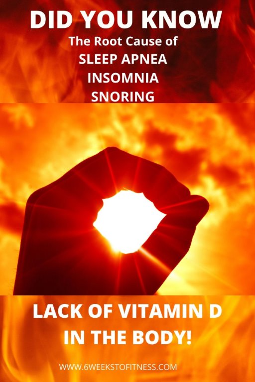 "The Root Cause Of Insomnia And Sleep Apnea Is A Vitamin D Deficiency ...